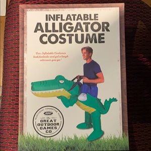 Inflatable Alligator Costume